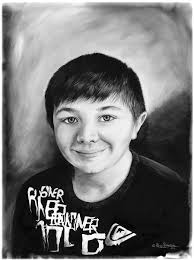 Children & people portrait artist using watercolour, acrylic and oils.