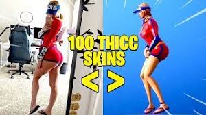 Download top 100 thicc fortnite skins in real life mp3 mp4. Top All Thicc Fortnite Skins In Real Life Youtube Cute766