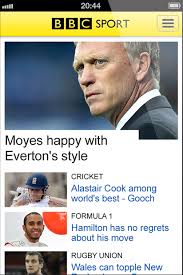 Live soccer from all around the world. The Bbc Launches Bbc Sport App Ios Only For Now