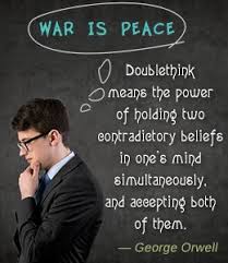1984 War Is Peace Freedom Is Slavery Ignorance Is Strength Meaning Understanding Doublethink With Examples Understanding Cognitive Dissonance Beliefs