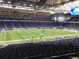 Ford Field Section 124 Detroit Lions Rateyourseats Com