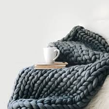 They say that you are supposed to go through and clean out your closet at the start of every season. You Won T Believe How Easy It Is To Make A Giant Knit Blanket