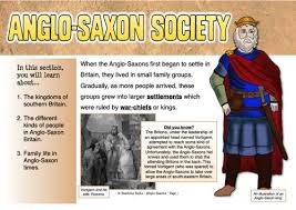 The Anglo Saxons Pack Resources For Teachers And Educators Anglo Saxon Saxon Anglo Saxon History