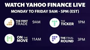 Network, which, since 2017, is owned by verizon media.it provides financial news, data and commentary including stock quotes, press releases, financial reports, and original content.it also offers some online tools for personal finance management. Live Market Coverage Monday July 27 Yahoo Finance Youtube