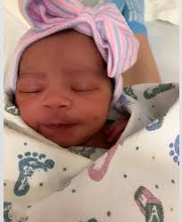 Nayoma Olufunke Boyé. Born today at 5:46pm 6'4lbs. Mum and baby are healthy  and well!! HAPPY BIRTHDAY!! 🎂 🎉🎊❤️❤️ #coronnialbaby