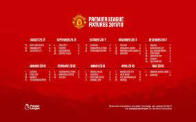 Manchester united head to spanish surprise package granada while arsenal take on slavia prague, but ajax against roma may be the tie of the round. Most Popular Manchester United Fixtures Free Download Manchester United Fixtures 17 18 2560x1600 Wallpaper Teahub Io