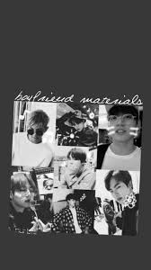 Black And White Glasses Wallpaper Bts Black And White Boyfriends Wallpaper