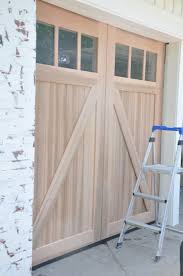 Entry doors, storm doors, security storm doors, patio doors & more! Serendipity Refined Blog Tutorial How To Stain And Waterproof Cedar Wood Garage Doors