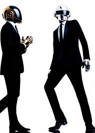 They sported sleek costumes that hid their faces beneath metallic helmets. Previous Pinner Said Daft Punk Can T See Their Faces But Their Music Makes Think They Are Incredibly Handsome Daft Punk Punk Edm Music