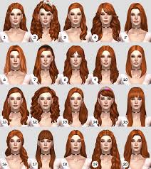 Nbht The Trash Files Natural Hair Recolor Dump More Random Female Long Sims Four Sims Sims 4 Characters