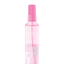 Sleeping mask, hair dryer, spray in atomizer, cosmetics help stay pretty flat style concept. Best Blow Dry Sprays That Will Cut Your Styling Time In Half Instyle Com