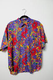 Vintage 90s pattern velvet shirt. Pin On Vintage Tops