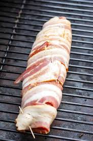 Easy recipe for bacon wrapped pork tenderloin. Traeger Grilled Grilled Bacon Wrapped Pork Tenderloin Pellet Grill Recipe