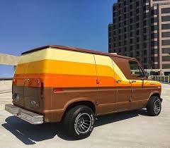 Late 70s Early 80s Paint Sceme Custom Vans Vintage Vans Car Stripes
