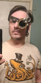 Fixed up my co-worker's "monocle" for reasons : r/steampunk