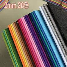 non woven felt cloth handmade diy material package kindergarten non woven decorative 42 color package package taobao notebook