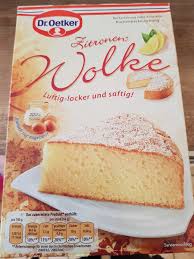 Backmischung Zitronen Wolke Dr Oetker 430 G
