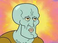 Squidward meme sticker by jacob5782 spongebob handsome. Squidward Gifs Get The Best Gif On Giphy