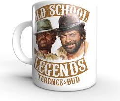 Whether in the western saloon, miami downtown, at the fairground etc. á… Terence Hill Old School Legends Bud Spencer Tasse Rund 330ml Budterence