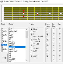 To identify the key of a song by it's chords choose the chords below and see the highlighted slices on the circle of fifths to the right. 6 Best Free Chord Finder Software For Windows