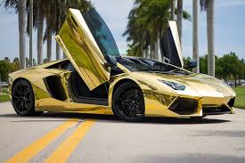 Project Au79 Gold Lamborghini Lamborghini Gold Car