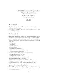 Studying law536 intellectual property law 1 at universiti teknologi mara? 83515 Uip2612 Topic 1 Introduction Pdf Intellectual Property Information Economics