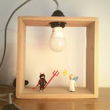 Lampe Etagere Pour Enfant En Bois Massif A Suspendre Ou A Poser Decoration Pour Enfants Par 2l Creations Etagere Enfant Lampe Chambre Enfant Decoration