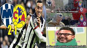 Detalló que un total de mil elementos, entre policías y tránsitos municipales, además de fuerza civil y ministeriales, se encargarán del operativo de vigilancia para el la final de ida del apertura 2019 entre rayados y américa. Memes Rayados Vs America 2 1 Final De Ida Liga Mx Golazo De Chilena De Rogelio Funes Youtube