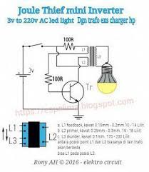 Banyak2 sekali inverter yang tegangan nya menggunakan 12v dan outputnya 220v. Joule Thief Mini Inverter Skema Circuit Rangkaian Elektronik Teknik Listrik Teknologi