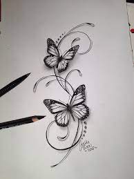 Butterflies Filigree Tattoo Design Filigree Tattoo Butterfly Tattoo Designs Tattoo Designs