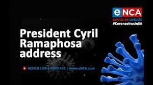 The presidency confirmed on friday that president cyril ramaphosa will address the nation on sunday, july 25, before the extended level 4 lockdown measures reach their expiration date at midnight. President Cyril Ramaphosa Addresses The Nation Youtube