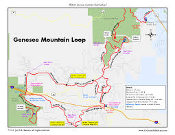 Genesee Mountain Loop Coloradobikemaps