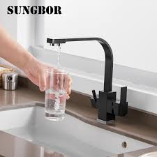 3 way drinking water faucet water
