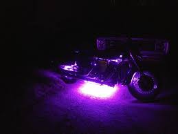 Purple Motorcycle Led Underglow Light Kit Motorcycle Led Lighting Led Light Kits Led Lights