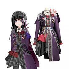Roselia, shirokane rinko roselia ロゼリア 白 しろ 金 かね 燐 りん 子 こ. Bang Dream Roselia 3th Live Shirokane Rinko Cosplay Costume