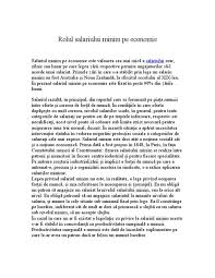 Să nu uităm însă nici de angajatori. Rolul Salariului Minim Pe Economie