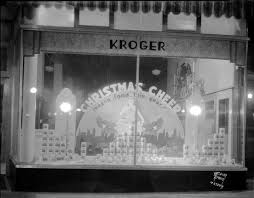 Find out you can make your thanksgiving or christmas meal less stressful and easy with a holiday meal from kroger. Kroger Grocery And Bakery Christmas Window Photograph Wisconsin Historical Society