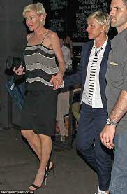 Ellen DeGeneres nuzzles into wife Portia De Rossi as the couple enjoy a  romantic date night Down Under | Daily Mail Online