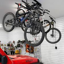 Add the front lift bracket. Proslat Garage Storage Elevator Lifts For Kayaks Bikes Jeep Tops Proslat Us