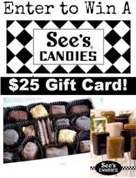 See's volume savings is the. Big Love Prize Package Giveaway
