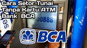 Input pin mbca, dan dapatkan 6 digit kode transaksi. Cara Setor Tunai Atm Bca Tanpa Menggunkan Kartu Youtube