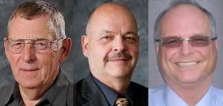 Left to right, Bob Elrod, Ray Kuzminski, Mike Raczkowski. BROOKLYN, MI -- Columbia Township voters will see three familiar names when they head to the polls ... - 11133187-large