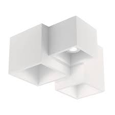 Plafoniera Design Foster Bianco In Gesso 3 Luci Prezzo Online Leroy Merlin Plafoniera Design Luci