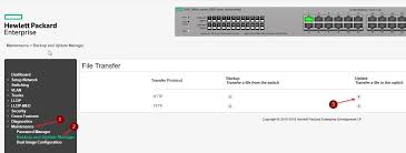 How To Update The Hp 1820 24g Switch Firmware J9980a