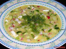 Rezept Fur Die Russische Kalte Suppe Okroschka Mit Kwas Oder Kefir Gemuse Fleisch Und Fisch Okroschka Mit Tipps Fur Okroschka Kalte Suppe Okroschka Rezept
