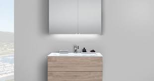 Designbaeder Com Spiegelschrank Badmobel Set Glaswaschtisch