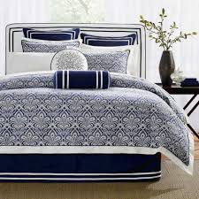 Navy King Comforter Sets Blue And White Bedding White Bed Set Comforter Sets