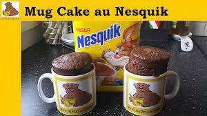 Le Mug Cake Au Nesquik Recette Rapide Et Facile Gateau Tasse Recette Mugcake Gateau Chocolat