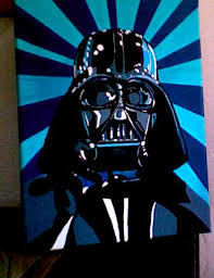 Starwars Pop Art By Natalee2 On Deviantart Star Wars Art Painting Star Wars Canvas Art Star Wars Painting