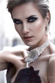 Gina Silver Cross Rhinestone Scarf Necklace